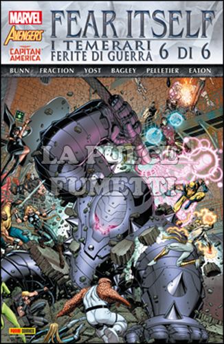 MARVEL WORLD #    14 - FEAR ITSELF: I TEMERARI / FERITE DI GUERRA 6